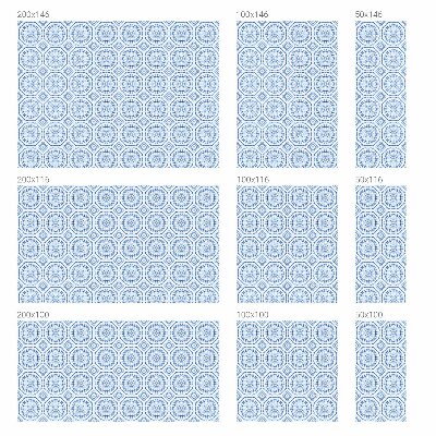 Ornamente florale Folie geam intimitate model vitraliu