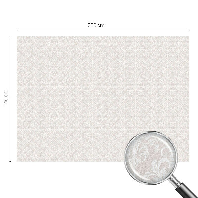 Ornament vegetal Folie geam să nu se vadă din exterior