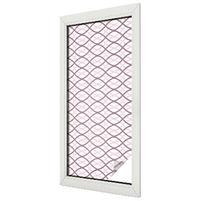 Forme ovale Folie decorativă geam vitraliu