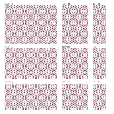 Forme ovale Folie decorativă geam vitraliu