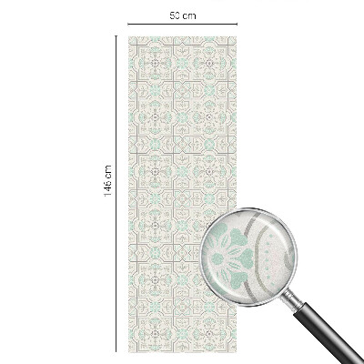 Plăci florale Folie decorativă geam vitraliu