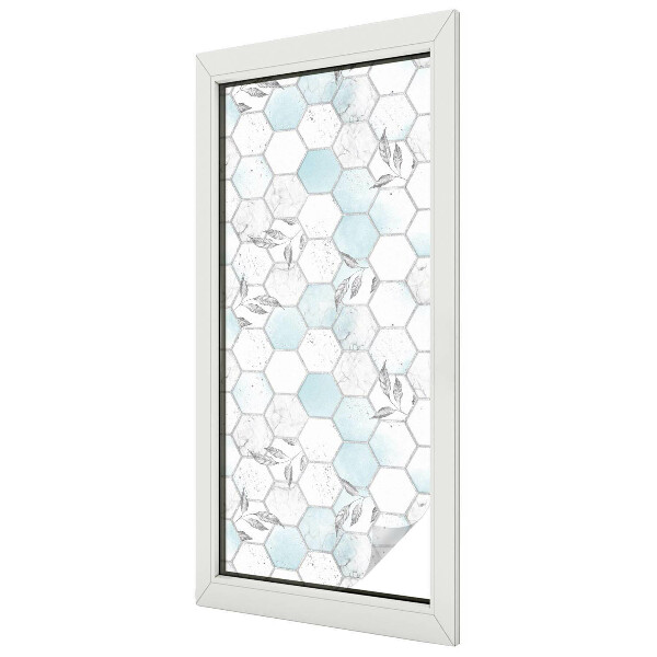 Plăci de frunze Folie autocolantă geam