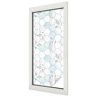 Plăci de frunze Folie autocolantă geam