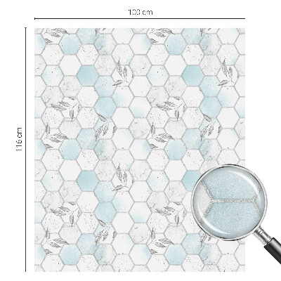 Plăci de frunze Folie autocolantă geam