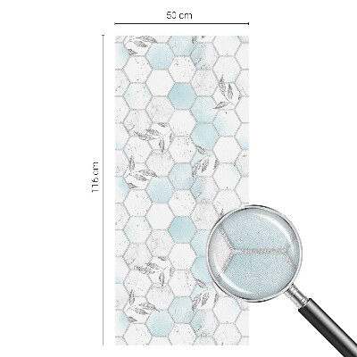 Plăci de frunze Folie autocolantă geam