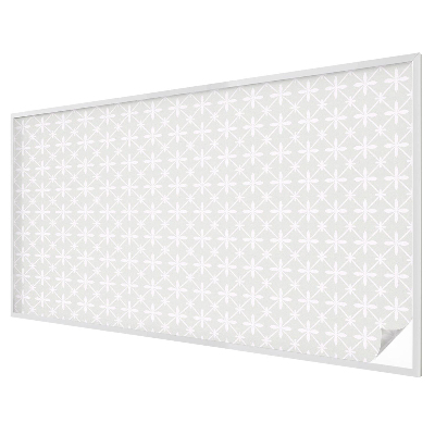 Simetria florală Folie geam intimitate model vitraliu