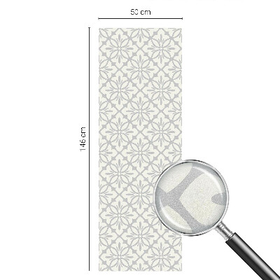 Rozete florale Folie geam să nu se vadă din exterior