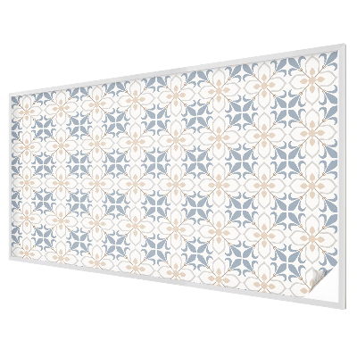 Frumusețe florală Folie geam intimitate model vitraliu