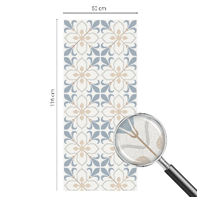 Frumusețe florală Folie geam intimitate model vitraliu