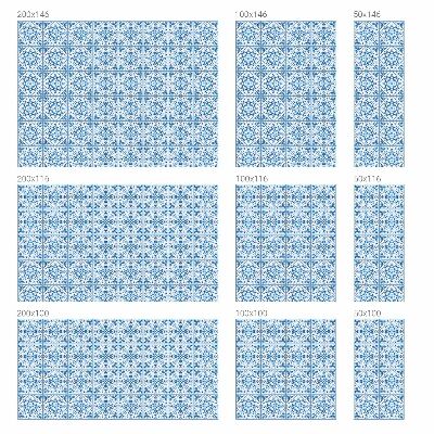 Ornamente florale Folie opacă geam cu model vitraliu