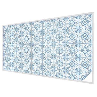 Ornamente florale Folie opacă geam cu model vitraliu