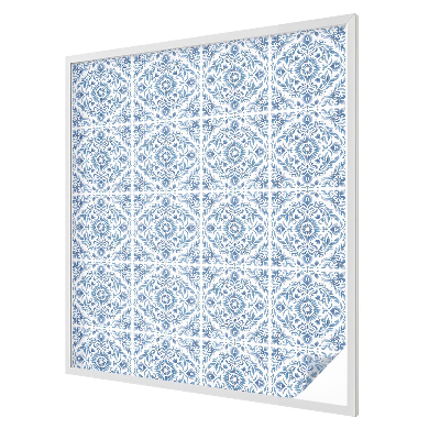 Ornament floral Folie decorativă geam vitraliu