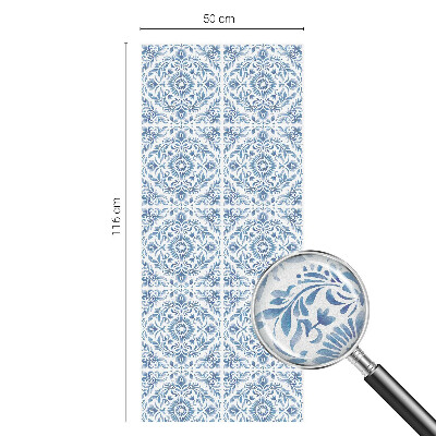 Ornament floral Folie decorativă geam vitraliu