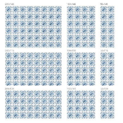 Eleganță clasică Folie autocolantă geam