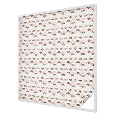 Model de evantai Folie geam să nu se vadă din exterior