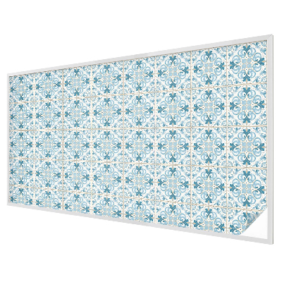 Plăci florale Folie geam intimitate model vitraliu