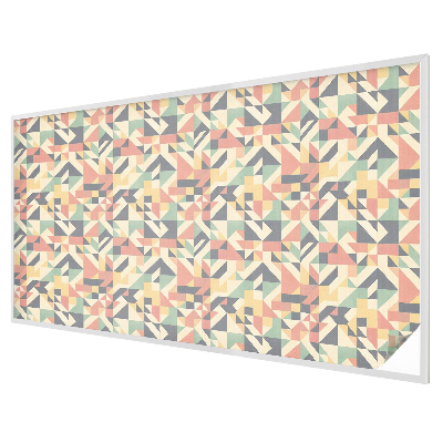 Energia geometriei Folie geam intimitate model vitraliu