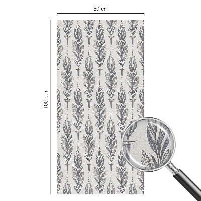 Pene elegante Folie opacă geam cu model vitraliu