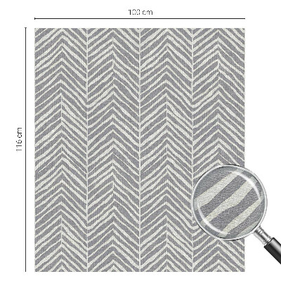 Model în zig-zag Folie geam să nu se vadă din exterior