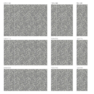 Model în zig-zag Folie geam să nu se vadă din exterior