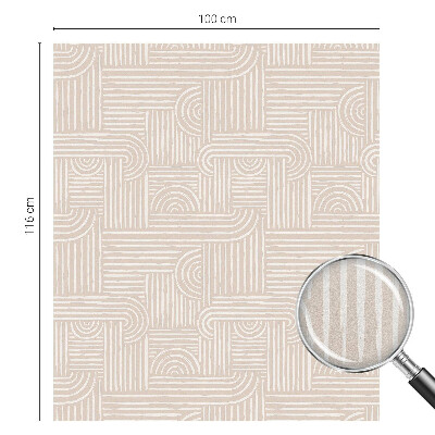 Model geometric Folie autocolantă geam