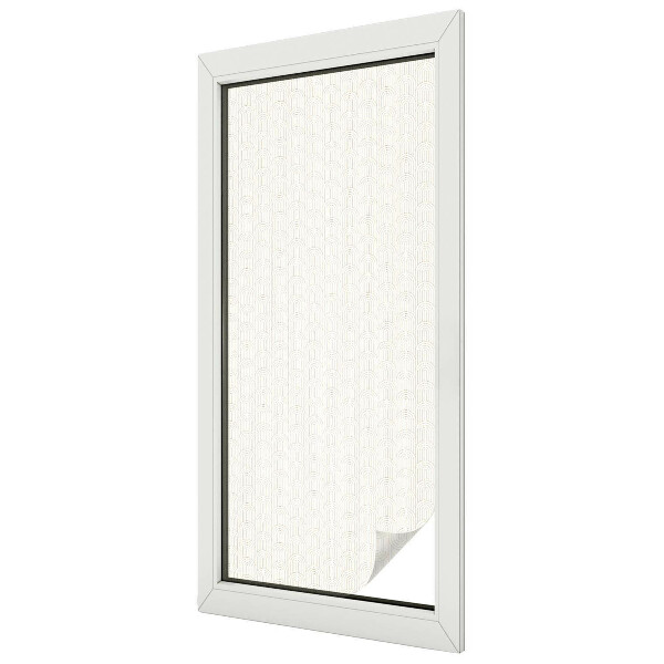 Fundă delicată Folie geam intimitate model vitraliu