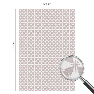 Geometria armoniei Folie geam să nu se vadă din exterior