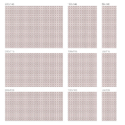 Geometria armoniei Folie geam să nu se vadă din exterior