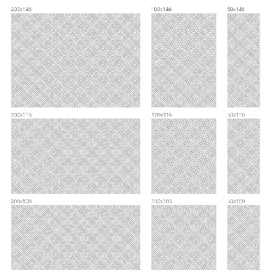 Eleganță geometrică Folie geam intimitate model vitraliu