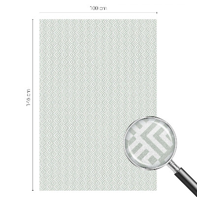 Motiv geometric Folie decorativă geam vitraliu