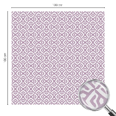 Forme violete Folie opacă geam cu model vitraliu