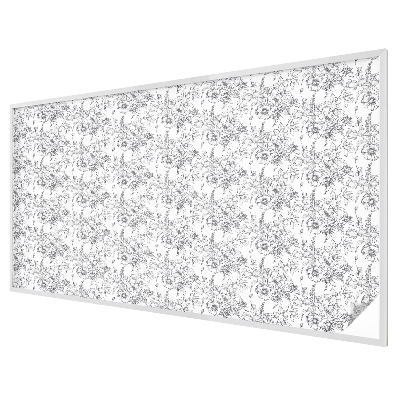 Eleganță florală Folie geam să nu se vadă din exterior