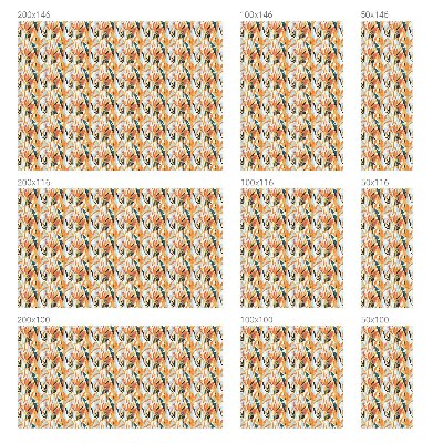 Energie botanică Folie opacă geam cu model vitraliu