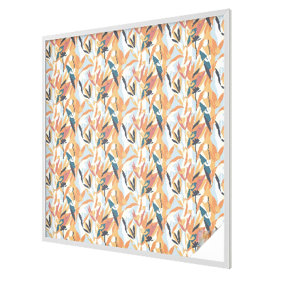 Energie botanică Folie opacă geam cu model vitraliu