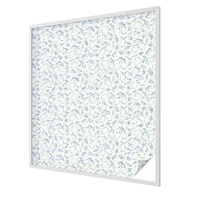 Model de lămâie Folie decorativă geam vitraliu