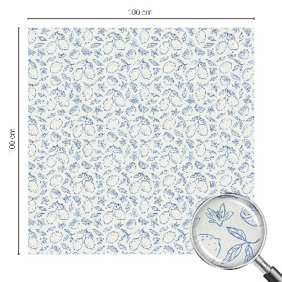 Model de lămâie Folie decorativă geam vitraliu