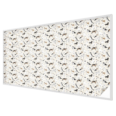 Modele de câini Folie geam să nu se vadă din exterior