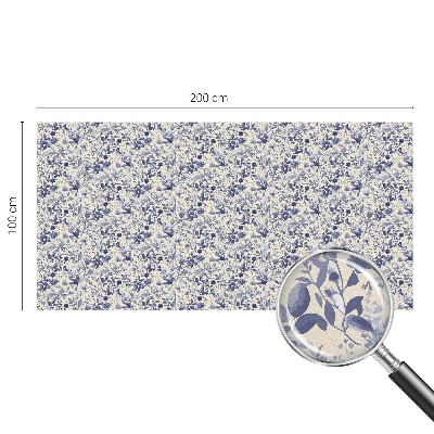 Simetria florală Folie decorativă geam vitraliu