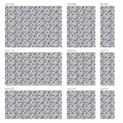 Simetria florală Folie decorativă geam vitraliu