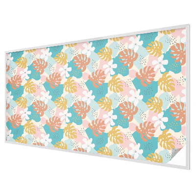 Natură exotică Folie opacă geam cu model vitraliu