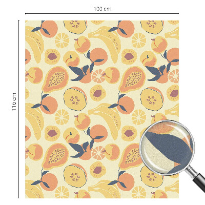 Fructe suculente Folie decorativă geam vitraliu