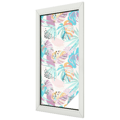 Junglă abstractă Folie geam să nu se vadă din exterior