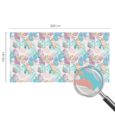 Junglă abstractă Folie geam să nu se vadă din exterior