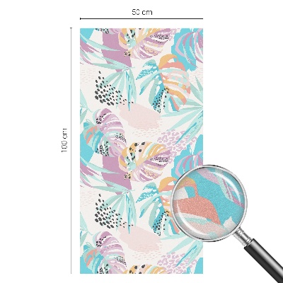 Junglă abstractă Folie geam să nu se vadă din exterior