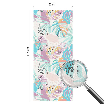 Junglă abstractă Folie geam să nu se vadă din exterior