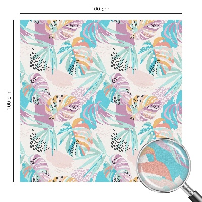 Junglă abstractă Folie geam să nu se vadă din exterior