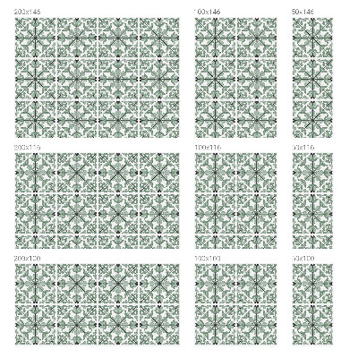 Modelul plantei Folie autocolantă geam