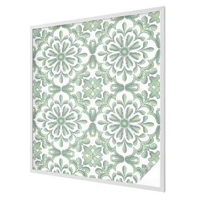 Frunze verzi Folie geam intimitate model vitraliu