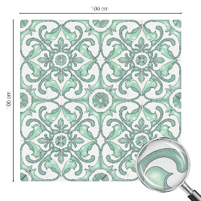 Simetrie verde Folie geam să nu se vadă din exterior