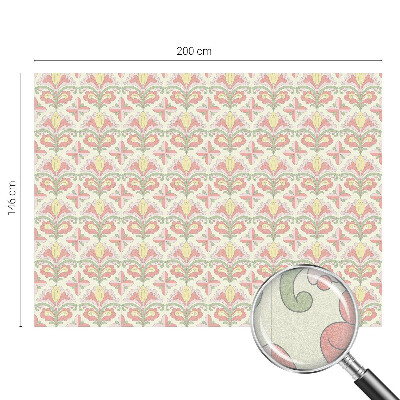 Eleganța plantelor Folie decorativă geam vitraliu